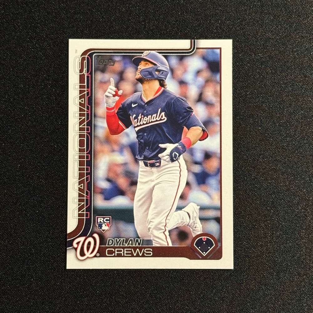 2025 Topps - Dylan Crews RC Washington Nationals